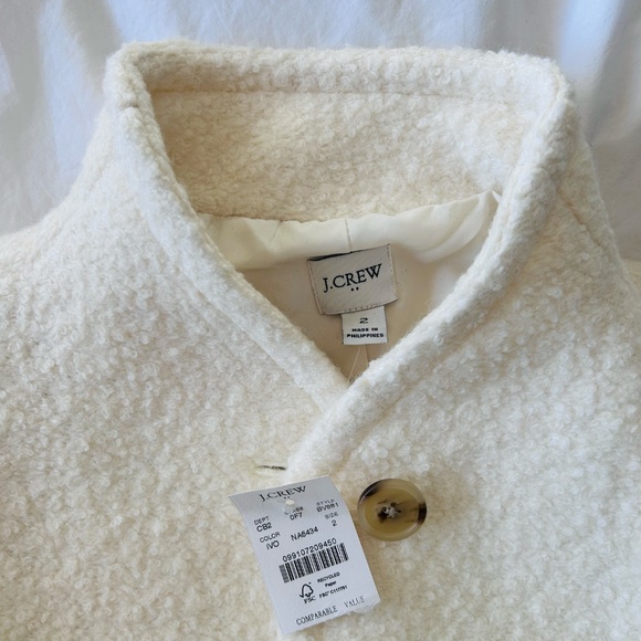 J.Crew Textured Wool-blend Coat - Picture 5 of 7